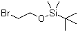 structure of CAS# 86864-60-0, (2-Bromoethoxy)dimethyl-tert-butylsilane