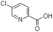 5-Chloropyridine-2-carboxylic acid molecular structure (CAS 86873-60-1)