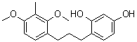 CAS # 869743-37-3, Nivitol, 4-[3-(2,4-Dimethoxy-3-methylphenyl)propyl]-1,3-benzenediol