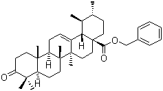 CAS 登录号：869788-71-6, 熊果酸苄酯, 3-氧代乌苏-12-烯-28-酸苄酯