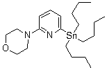 structure of CAS# 869901-24-6, 4-[6-(三丁基锡)-2-吡啶基]吗啉