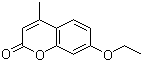 structure of CAS# 87-05-8, 7-乙氧基-4-甲基香豆素