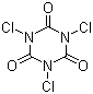 CAS # 87-90-1, Trichloroisocyanuric acid, 1,3,5-Trichloro-1-triazine-2,4,6(1H,3H,5H)-trione, 1,3,5-Trichloroisocyanuric acid, Symclosene