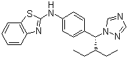 structure of CAS# 870093-23-5, 他拉罗唑