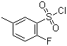 structure of CAS# 870704-14-6, 2-氟-5-甲基苯磺酰氯