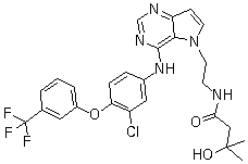 structure of CAS# 871026-44-7, TAK 285
