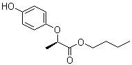 CAS 登录号：87129-32-6, 2-(2R)-(4-羟基苯氧基)丙酸丁酯