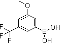 3-Methoxy-5-trifluoromethylbenzeneboronic acid molecular structure (CAS 871332-97-7)