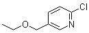 structure of CAS# 871829-50-4, 2-氯-5-(乙氧基甲基)吡啶