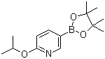 structure of CAS# 871839-91-7, 2-异丙氧基吡啶-5-硼酸频哪醇酯