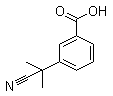 structure of CAS# 872091-00-4, 3-(2-氰基丙烷-2-基)苯甲酸
