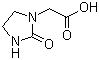 structure of CAS# 87219-22-5, 2-氧代-1-咪唑烷乙酸