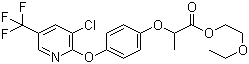 CAS 登录号：87237-48-7, 吡氟甲禾灵, 2-[4-(3-氯-5-三氟甲基-2-吡啶氧基)苯氧基]丙酸乙氧乙酯