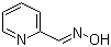 2-吡啶甲醛肟分子结构 (CAS 873-69-8)