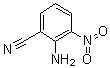 structure of CAS# 87331-46-2, 2-氨基-3-硝基苯甲腈