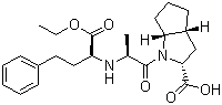 structure of CAS# 87333-19-5, 雷米普利
