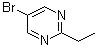 5-溴-2-乙基嘧啶分子结构 (CAS 873331-73-8)