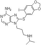 structure of CAS# 873436-91-0, PU-H 71