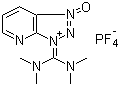 structure of CAS# 873798-09-5, 2-(7-氮杂苯并三氮唑)-N,N,N',N'-四甲基脲四氟硼酸盐