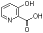 CAS 登录号：874-24-8, 3-羟基-2-吡啶甲酸