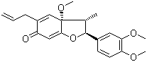 (-)-白玉兰亭 B分子结构 (CAS 87402-88-8)