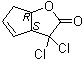 CAS # 87411-55-0, cis-3,3-Dichloro-3,3a,6,6a-tetrahydro-2H-cyclopenta[b]furan-2-one