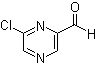 structure of CAS# 874114-34-8, 6-氯吡嗪-2-甲醛