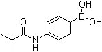 structure of CAS# 874219-50-8, [4-[(2-甲基-1-氧代丙基)氨基]苯基]硼酸