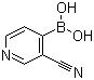 CAS 登录号：874290-89-8, 3-氰基吡啶-4-硼酸
