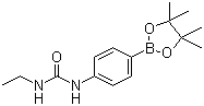 structure of CAS# 874291-00-6, 4-(3-乙基脲)苯基硼酸频哪醇酯