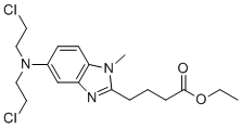 CAS # 87475-54-5, Bendamustine Ethyl Ester, ethyl 4-[5-[bis(2-chloroethyl)amino]-1-methylbenzimidazol-2-yl]butanoate