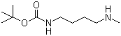 structure of CAS# 874831-66-0, 4-(甲基氨基)丁基氨基甲酸叔丁酯