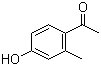 CAS 登录号：875-59-2, 4'-羟基-2'-甲基苯乙酮