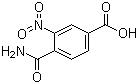 structure of CAS# 87594-59-0, 4-氨基甲酰基-3-硝基苯甲酸