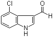 CAS 登录号：876-72-2, 4-氯吲哚-3-甲醛