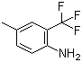 structure of CAS# 87617-23-0, 2-Amino-5-methylbenzotrifluoride