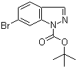 CAS # 877264-77-2, 6-Bromo-1H-indazole-1-carboxylic acid tert-butyl ester