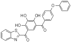 CAS 登录号：877878-47-2, [5-(2-苯并噻唑基羰基)-2,3,4-三羟基苯基](4-苯氧基苯基)甲酮