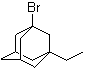 structure of CAS# 878-61-5, 1-Bromo-3-ethyladamantane
