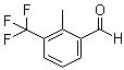 structure of CAS# 878001-20-8, 2-甲基-3-(三氟甲基)苯甲醛