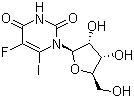 CAS 登录号：87818-06-2, 5-氟-6-碘尿苷