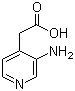 structure of CAS# 878483-87-5, 3-氨基-4-吡啶乙酸