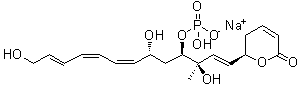 structure of CAS# 87860-39-7, Fostriecin sodium