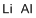 锂铝合金分子结构 (CAS 87871-87-2)
