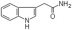 structure of CAS# 879-37-8, 3-Indoleacetamide