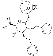 CAS 登录号：87907-24-2, 1,6:2,3-二脱水-4-O-[6-甲基-2,3-二-O-(苯基甲基)-beta-D-吡喃葡糖酸基]-beta-D-吡喃甘露糖