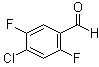 structure of CAS# 879093-02-4, 4-氯-2,5-二氟苯甲醛