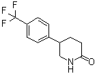 structure of CAS# 87922-74-5, 5-[4-(三氟甲基)苯基]-2-哌啶酮