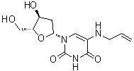 CAS # 87980-17-4, 5-(Allylamino)-2'-deoxyuridine, 2'-Deoxy-5-(2-propen-1-ylamino)uridine