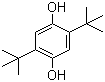 CAS # 88-58-4, 2,5-Di-tert-butylhydroquinone, Dibutylhydroquinone, BHQ, 2,5-Ditertiary butyl hydroquinone, Antioxidant DTBHQ